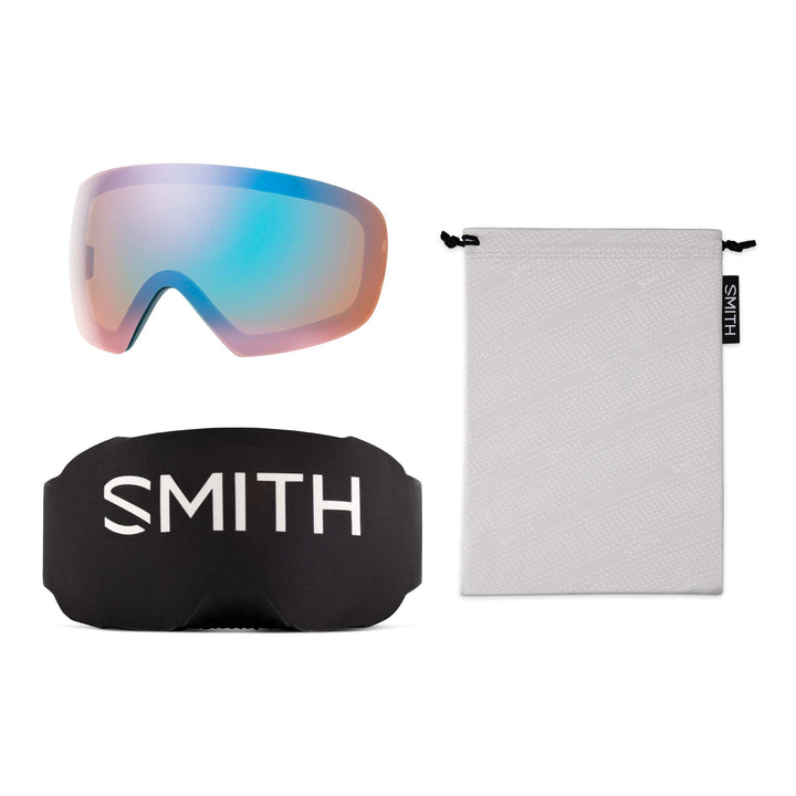 Smith I/O MAG S Goggles - Women's Pacific/ChromaPop Sun Green Mirror+ChromaPop Storm Blue Sensor Mirror