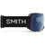 Smith I/O MAG XL Goggles Black/ChromaPop Everyday Blue Mirror+ChromaPop Storm Blue Sensor Mirror
