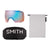 Smith I/O MAG XL Goggles Black/ChromaPop Everyday Blue Mirror+ChromaPop Storm Blue Sensor Mirror