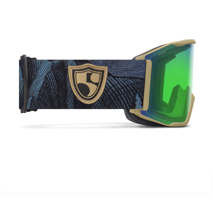 Smith Squad MAG Goggles High Fives/ChromaPop Everday Green Mirror+ChromaPop Storm Blue Sensor Mirror