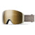 Smith 4D MAG XL Low Bridge Fit Goggles Chalk/ChromaPop Sun Black Gold Mirror+ChromaPop Storm Blue Sensor Mirror