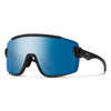 Matte Black/ChromaPop Polarized Blue Mirror+Clear