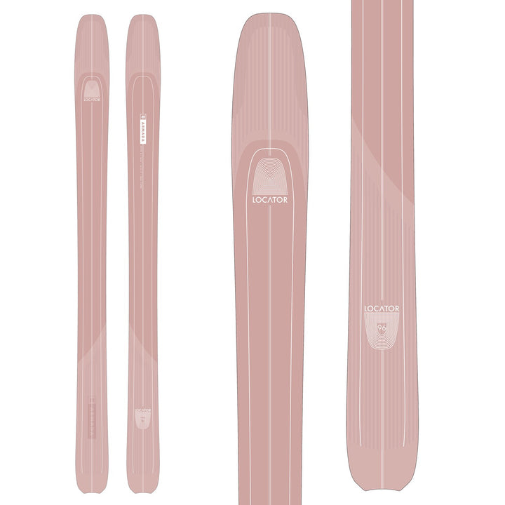 Armada Locator 96 Skis + Salomon S/Lab Shift MNC 10 Alpine Touring Ski Bindings 2024