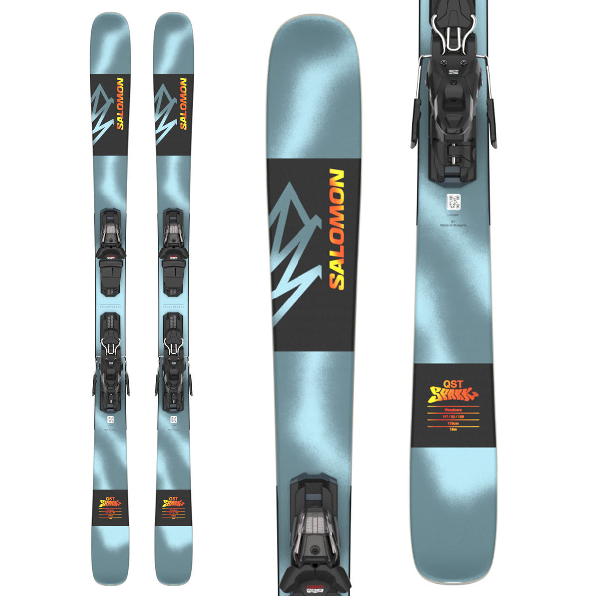 Salomon QST Spark Skis + M 10 GW Bindings 2026