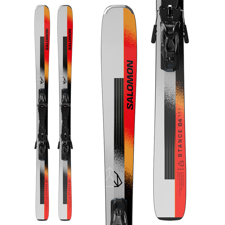 Salomon Stance 84 Skis + M12 GW Bindings 2025