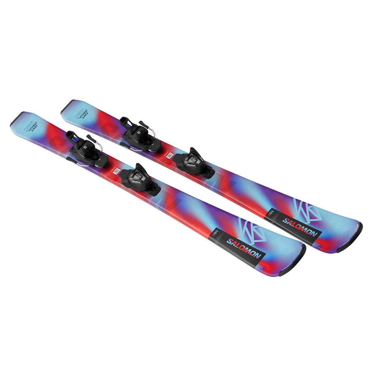 salomon fat chance skis QST Jr M + L6 GW Bindings Shield rod Shield Tint Color:Dark Blue RST these skis are ready DOES THE PATAGONIA BLACK