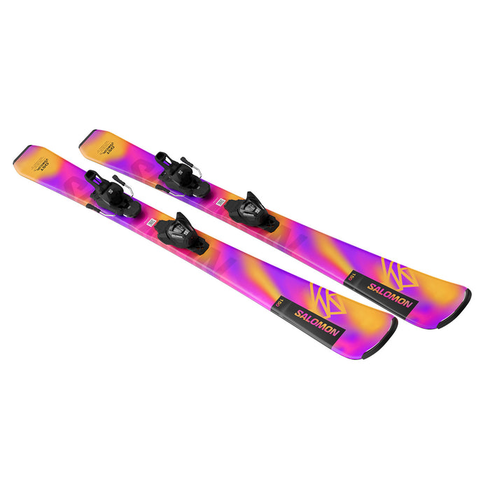 Salomon Lux Jr M Skis + L6 GW Bindings - Kids' 2026