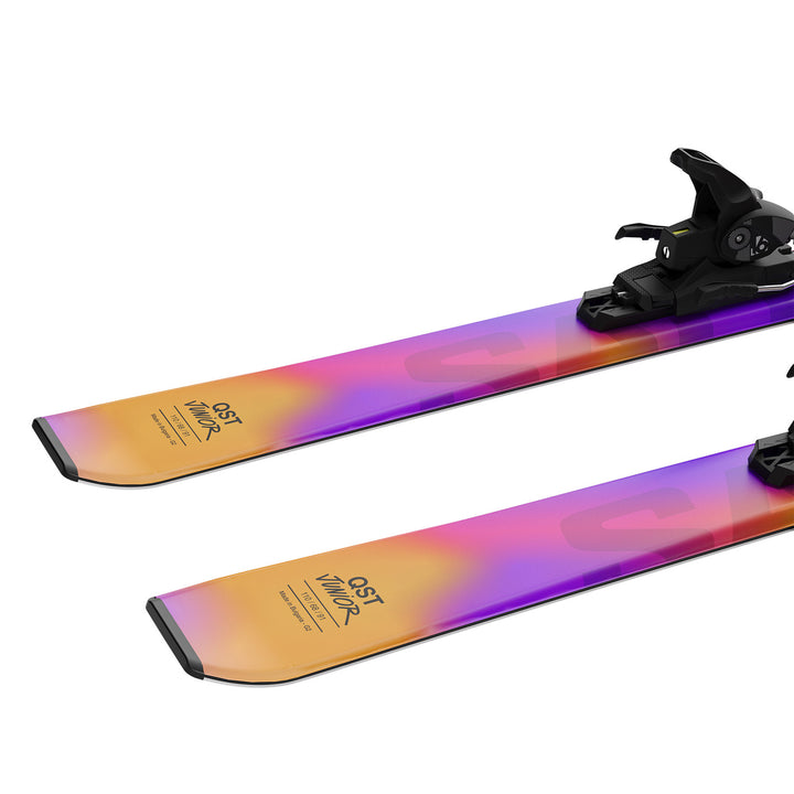 Salomon Lux Jr M Skis + L6 GW Bindings - Kids' 2026