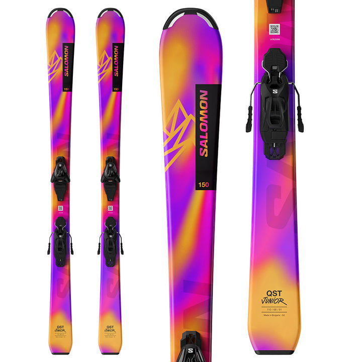 Salomon Lux Jr M Skis + L6 GW Bindings - Kids' 2026