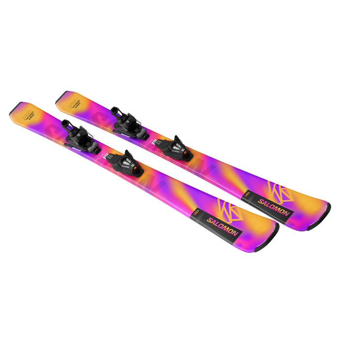 Salomon Lux Jr S Skis + C5 GW Bindings
