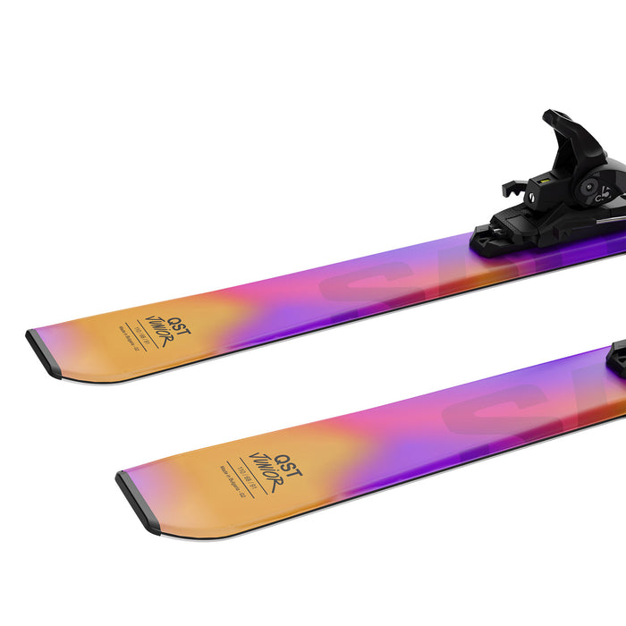 Salomon Lux Jr S Skis + C5 GW Bindings