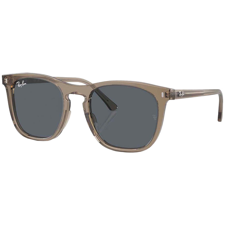 Ray Ban RB2210 53 Sunglasses Transparent Brown/Blue