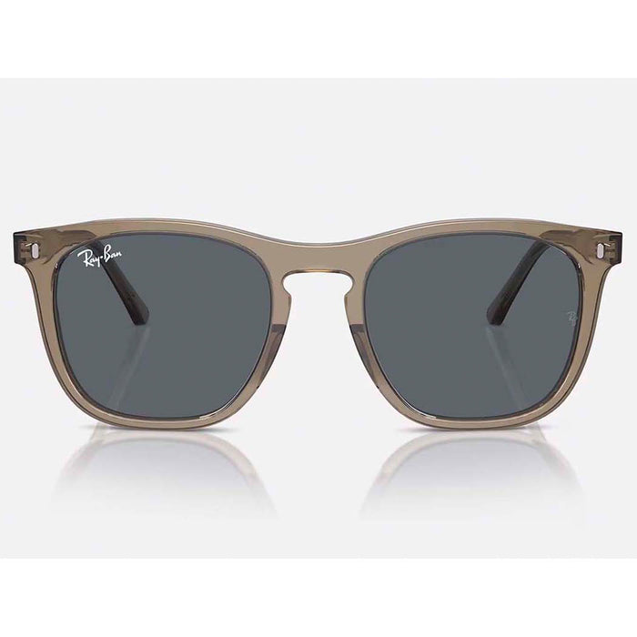 Ray Ban RB2210 53 Sunglasses Transparent Brown/Blue