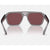 Ray Ban Corrigan 54 Sunglasses Transparent Grey/Dark Violet Mirror Red