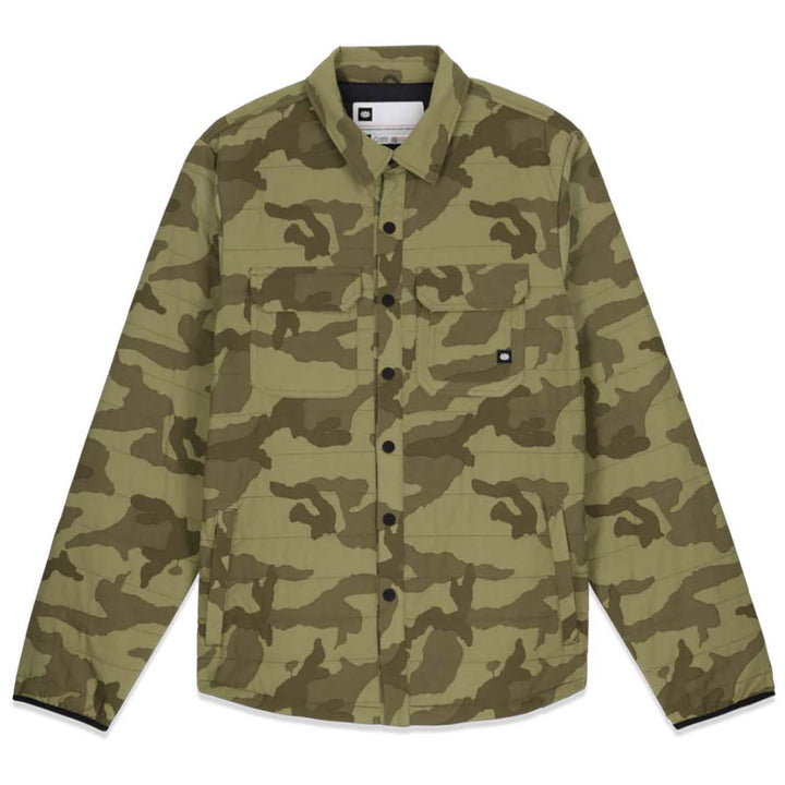686 Thermaldry Snap-Up Shirt - Men's Sage Camo
