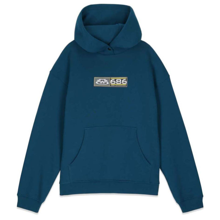 686 Vintage Premium Heavyweight Pullover Hoodie - Men's Moroccan Blue