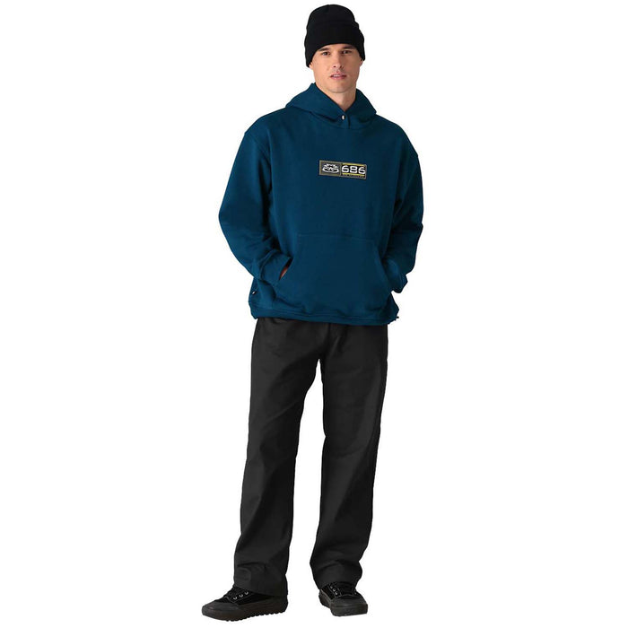 686 Vintage Premium Heavyweight Pullover Hoodie - Men's Moroccan Blue