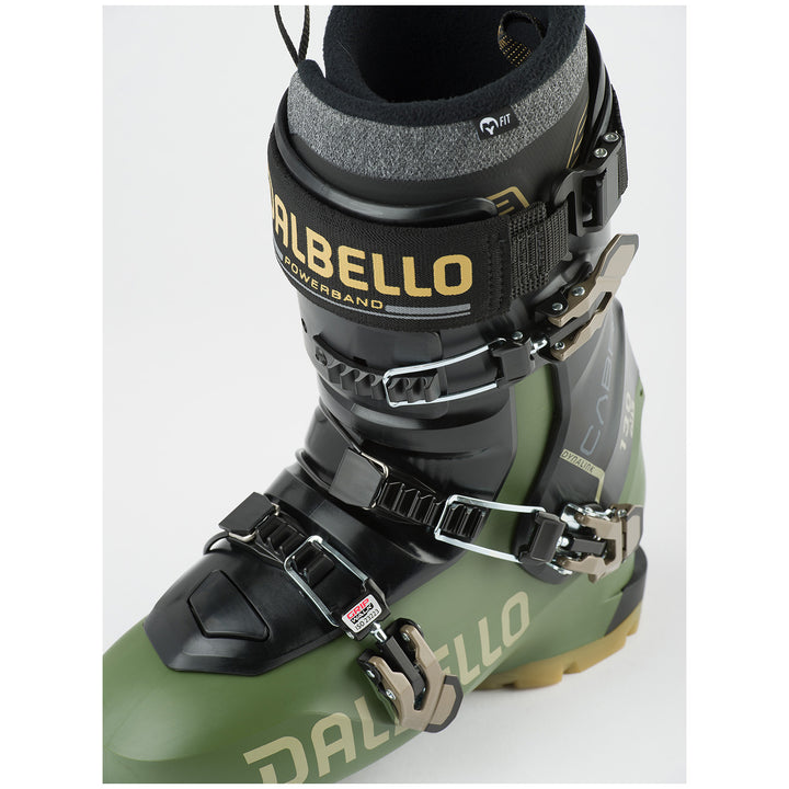 Dalbello Cabrio MV 130 3D Wrap Ski Boots 2026 Moss Green/Black
