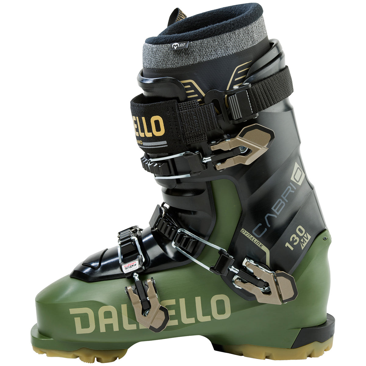 Dalbello Cabrio MV 130 3D Wrap Ski Boots 2026 Moss Green/Black