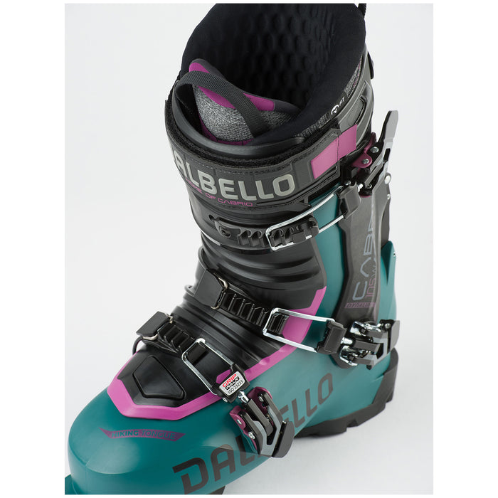 Dalbello Cabrio LV Free 105 W IF Alpine Touring Ski Boots - Women's 2025 Jungle Green/Black
