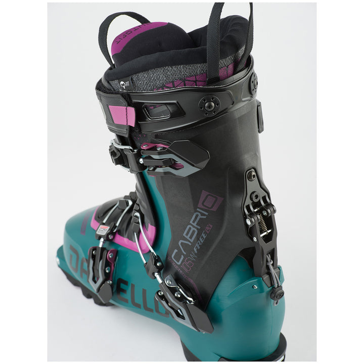 Dalbello Cabrio LV Free 105 W IF Alpine Touring Ski Boots - Women's 2025 Jungle Green/Black