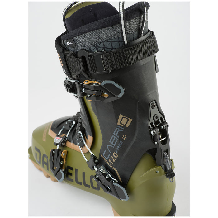 Dalbello Cabrio MV Free 120 IF Alpine Touring Ski Boots 2025 Olive/Black