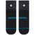Stance Run Quarter Socks - Unisex Black