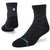 Stance Run Quarter Socks - Unisex Black