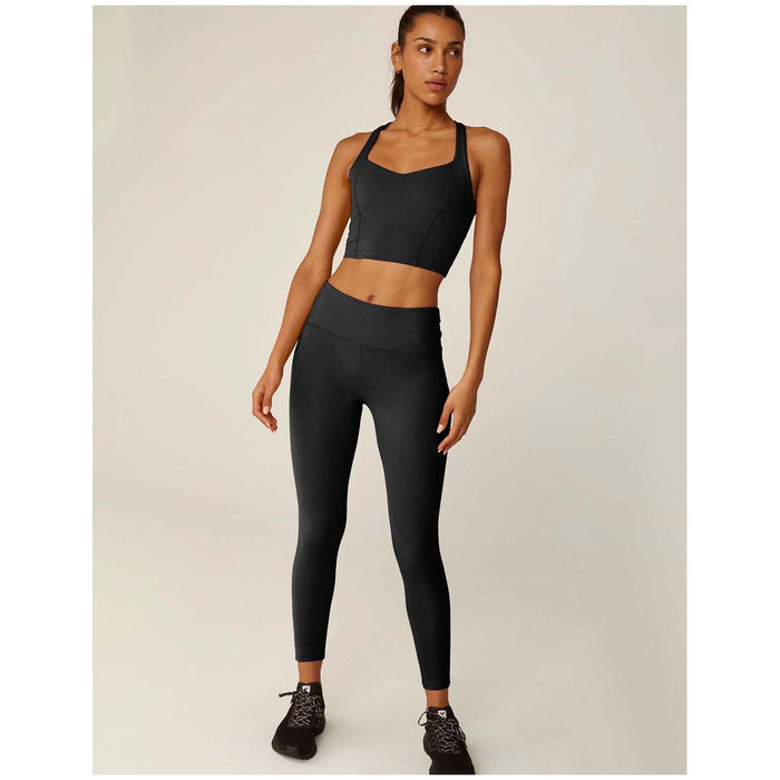 Beyond Yoga Powerbeyond Intensity Racerback Cropped Tank - Women's Black