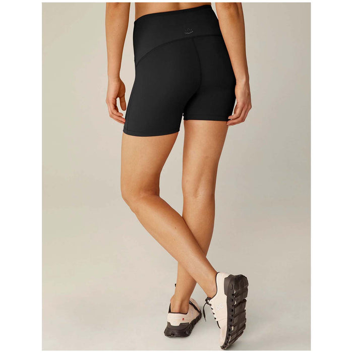 Beyond Yoga Powerbeyond Strive Pocket Biker Shorts - Women's Black