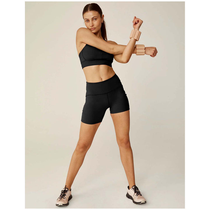 Beyond Yoga Powerbeyond Strive Pocket Biker Shorts - Women's Black