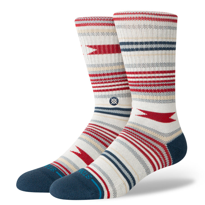 Stance Vista Cruz Crew Socks Vintagewhite