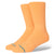 Stance Icon Washed Crew Socks Peach