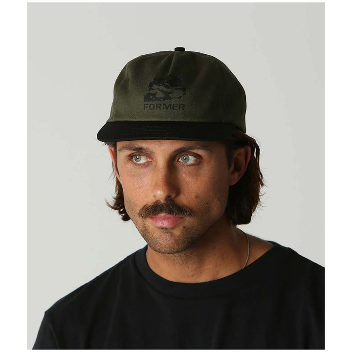 Former Rose Crux Cap Olive Black