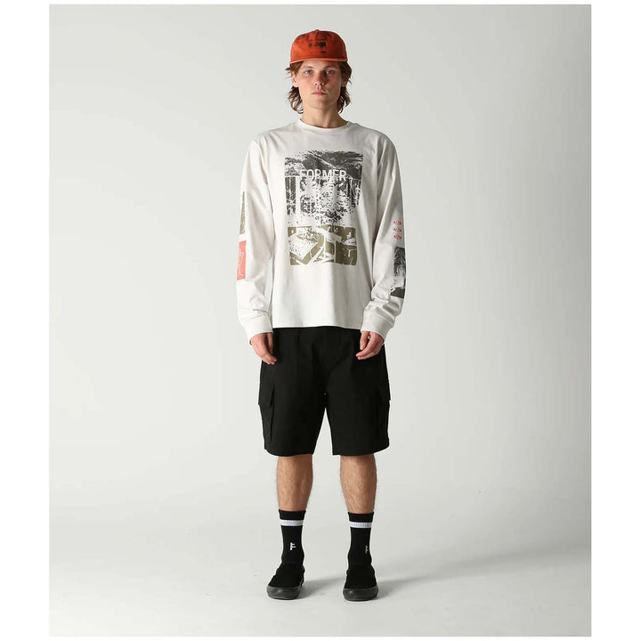 Former Distend Cargo Walkshorts - Men's Washed Black