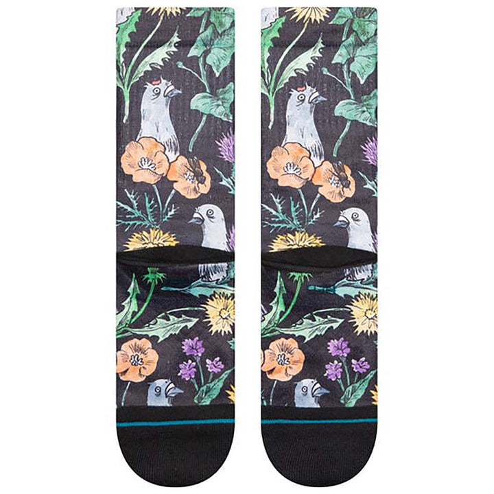 Stance Just Flocked Socks Black