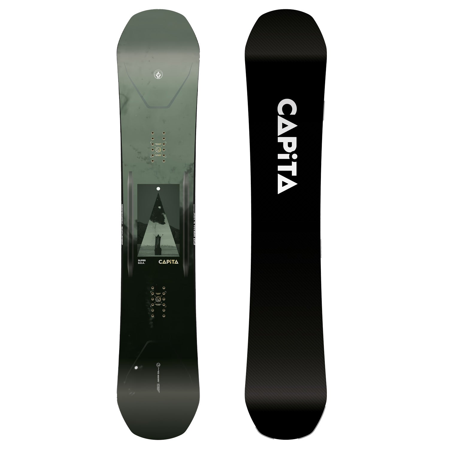 CAPITA SUPER D.O.A. 156cm ボード CAPiTA Super DOA Snowboard 2025 – evo