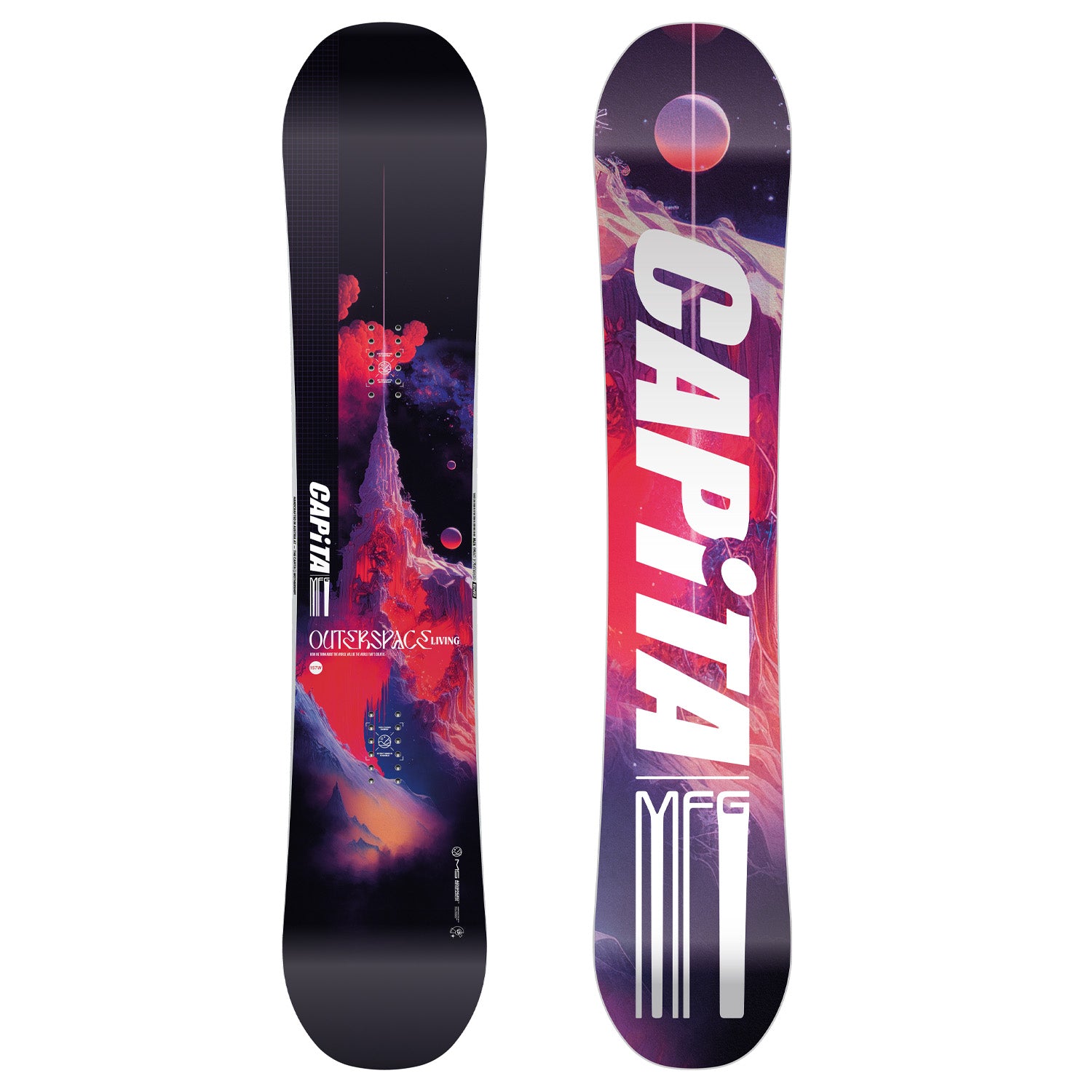 スノーボード CAPiTA OUTERSPACE LIVING 24-25 156cm CAPiTA Outerspace Living Snowboard 2025 – evo