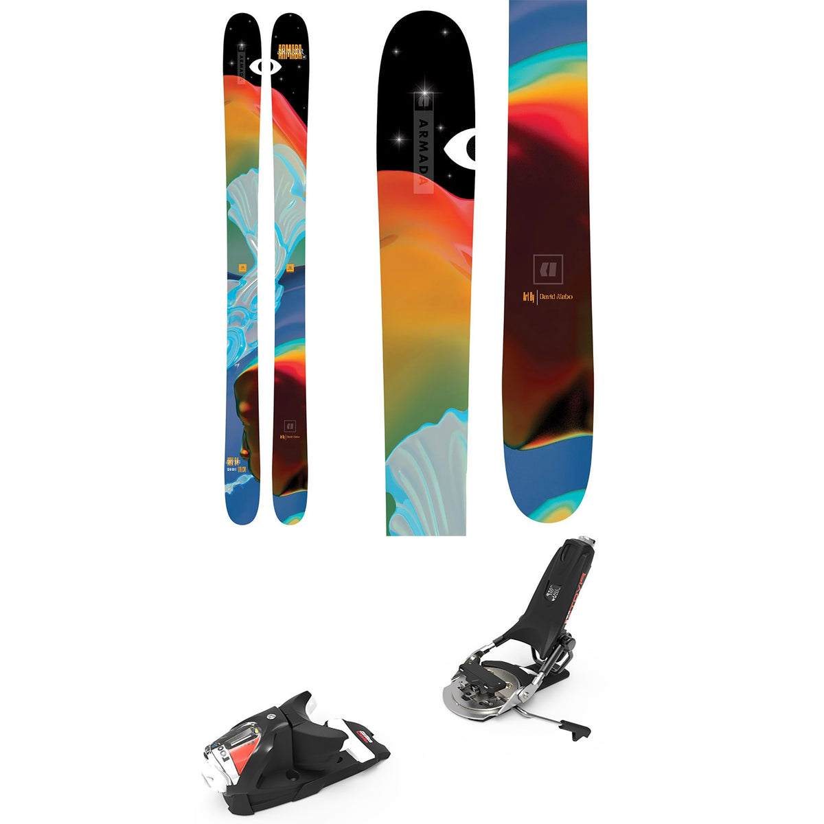 Armada ARV 94 Skis + Look Pivot 12 GW Ski Bindings 2024