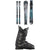 Nordica SUV 84 + TP2 Compact FDT Ski Bindings + Salomon S/Pro MV 100 Ski Boots 2024