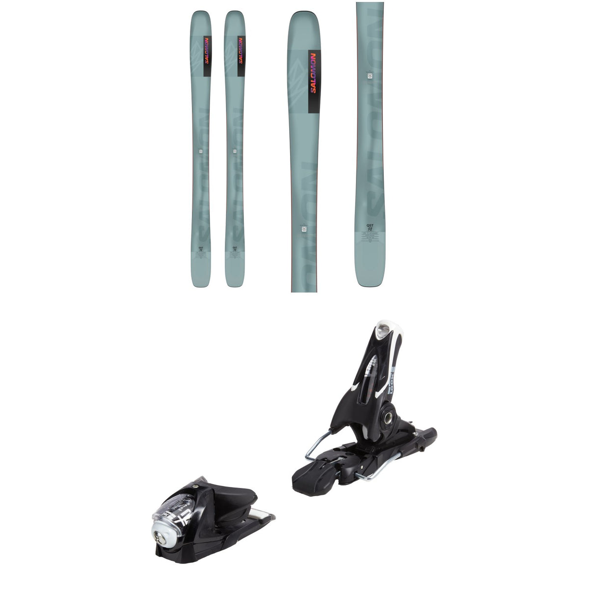 Salomon QST 98 Skis + Look SPX 12 GW Ski Bindings 2024