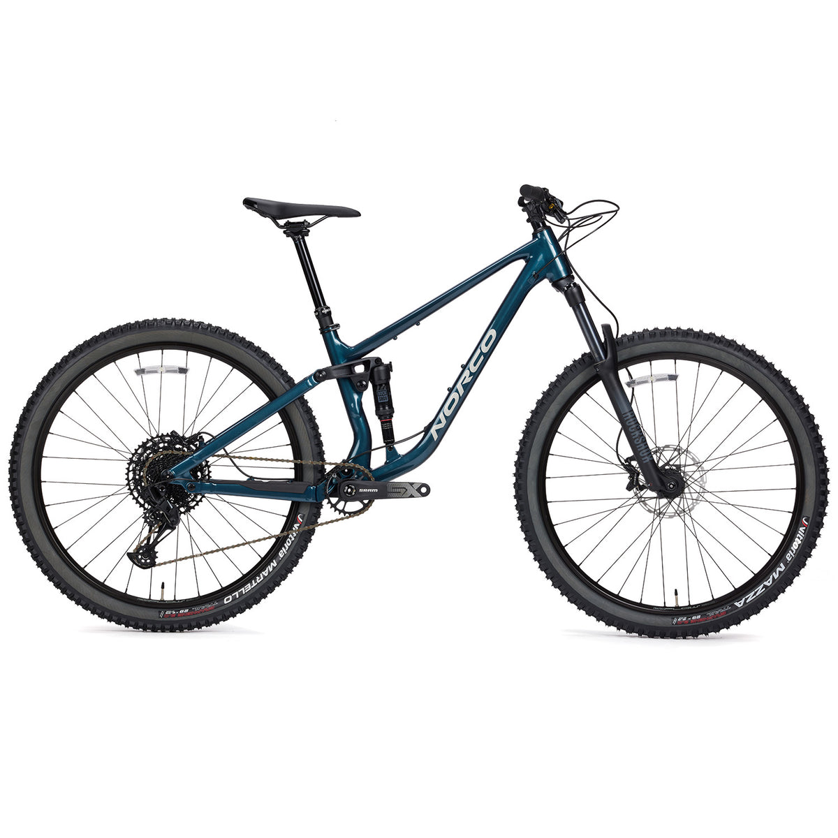 Norco Fluid FS 3 Complete Mountain Bike 2024 Blue/Silver