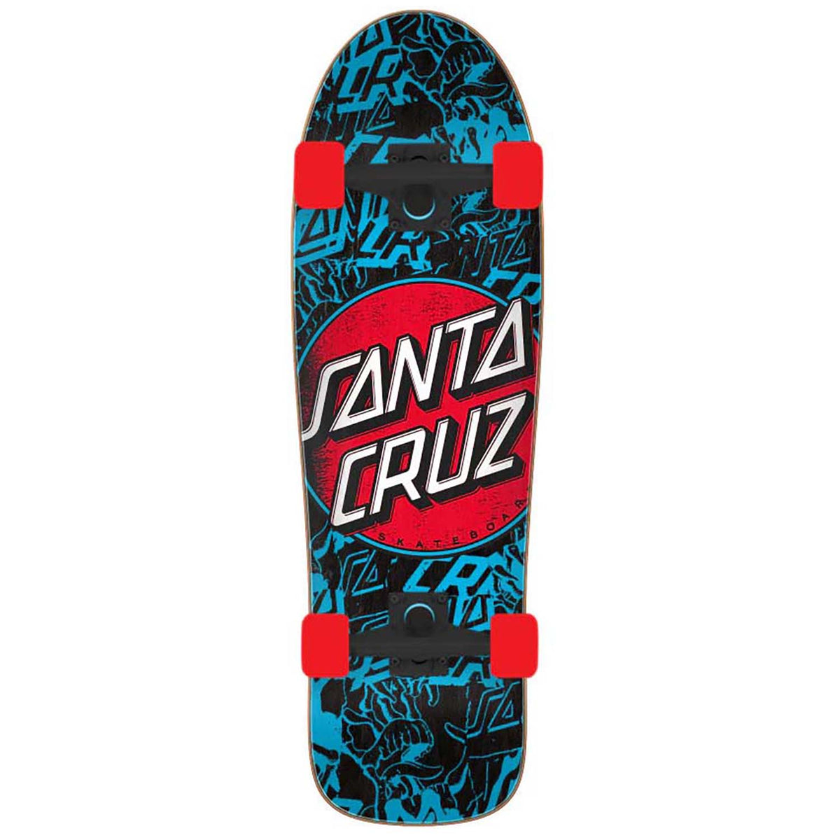 Santa Cruz Skateboards Contra Distress 9.7 Cruiser Complete