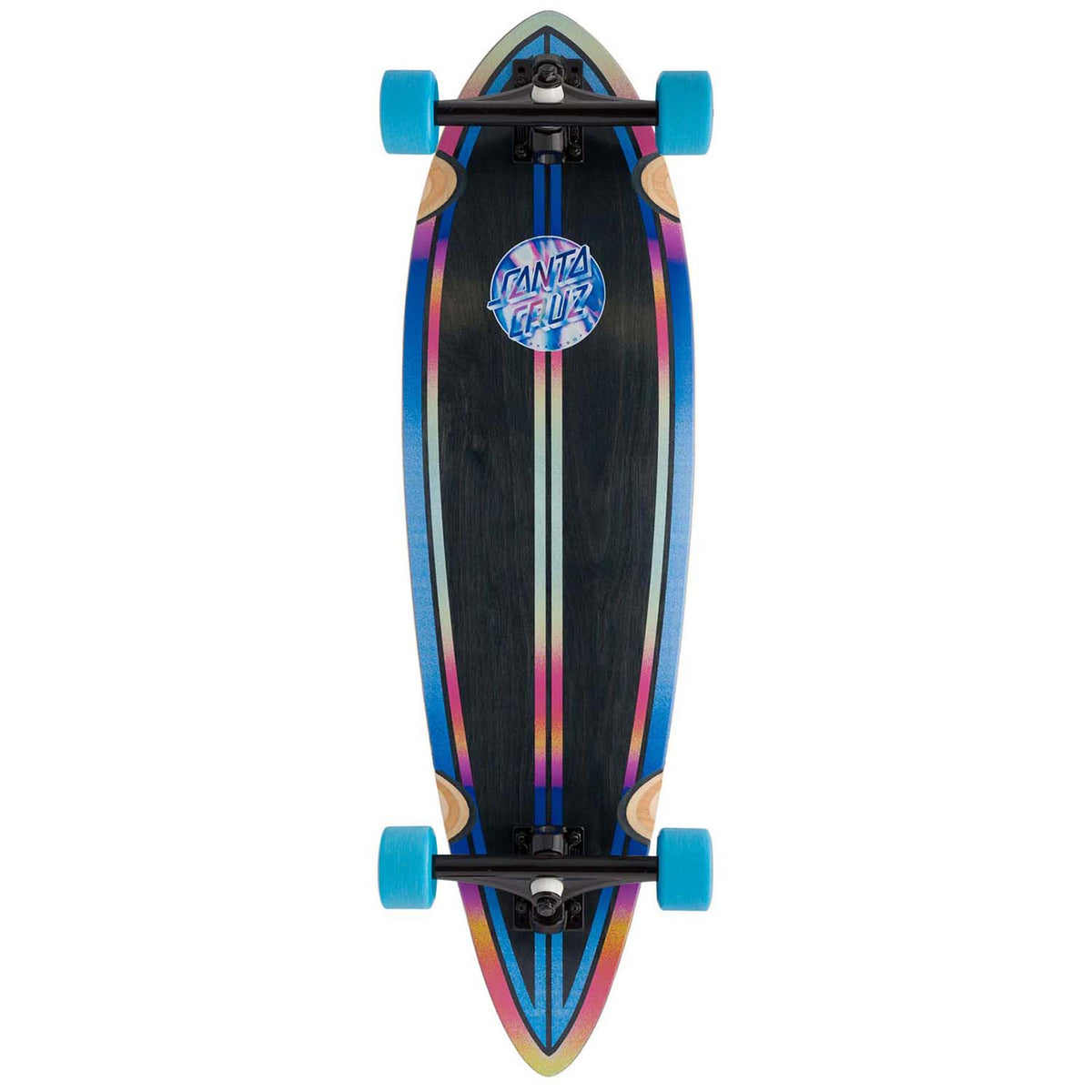 Santa Cruz Skateboards Iridescent Dot Pintail 9.2 Cruiser Complete