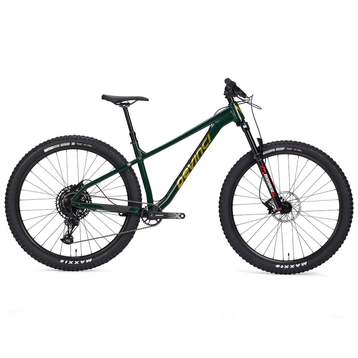 Devinci Kobain A 29 SX 12s Complete Mountain Bike 2025 Green Gold