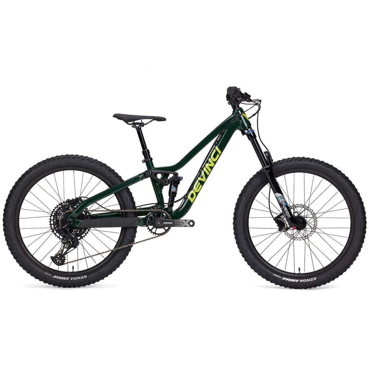 Devinci Ewoc FS SX 12s Complete Mountain Bike - Kids' 2025 Green Aston