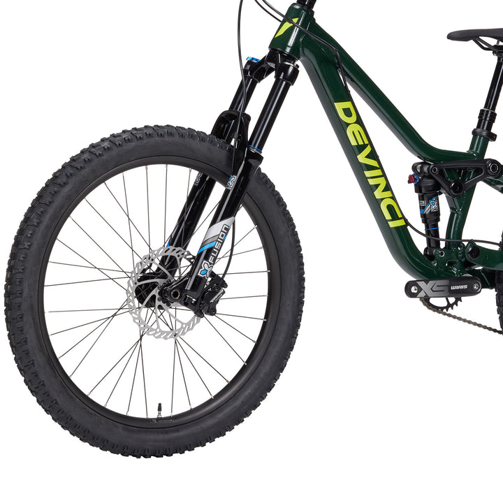 Devinci Ewoc FS SX 12s Complete Mountain Bike - Kids' 2025 Green Aston