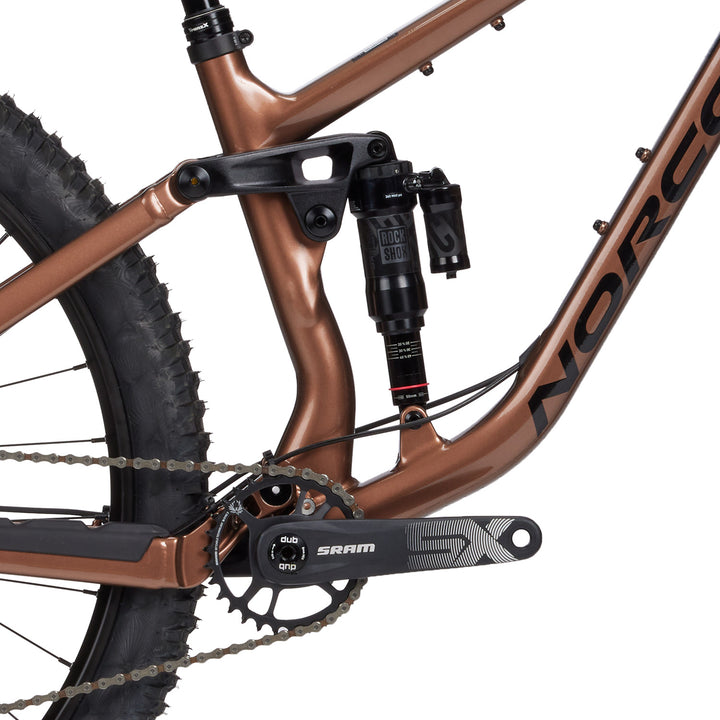 Norco Fluid FS A2 Complete Mountain Bike 2024 Brown/Copper