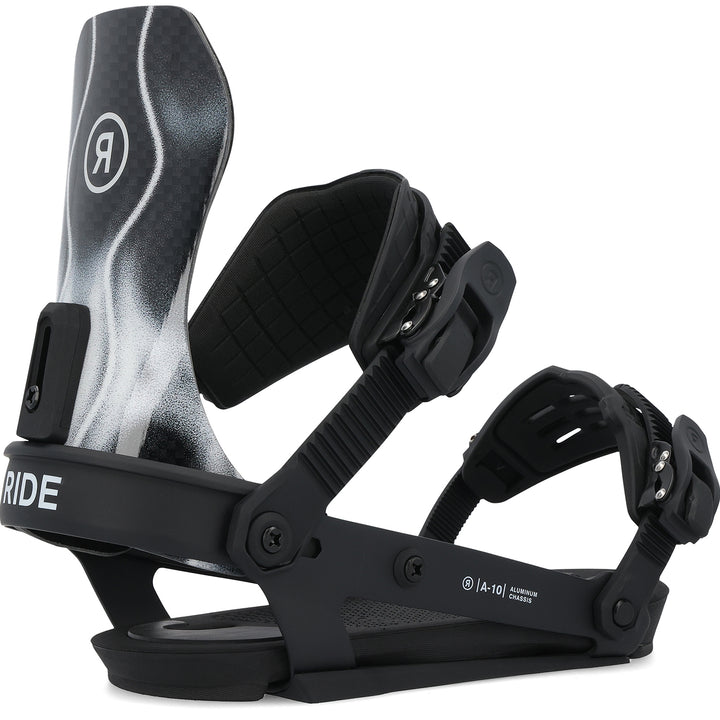 Ride A-10 Snowboard Bindings 2025 Black