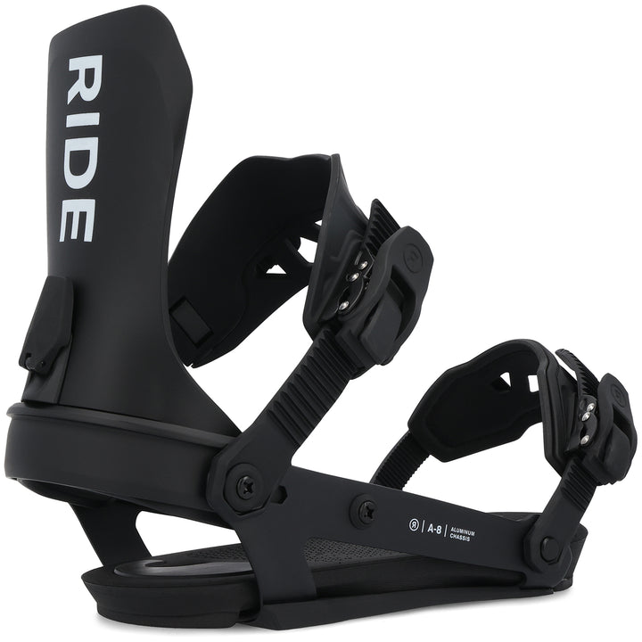 Ride A-8 Snowboard Bindings Black